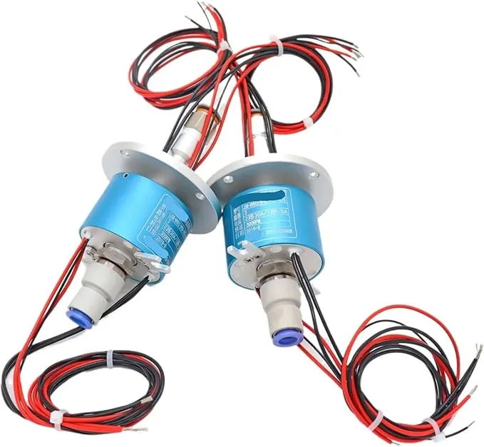 Hybrid Slip Rings: Combining Power, Copper Data & FORJ Fiber