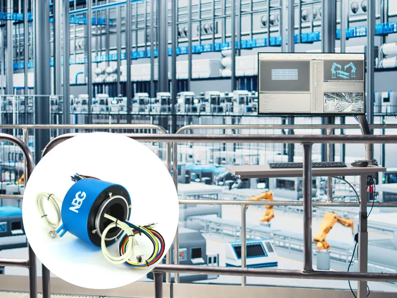 Introduction of Ethernet Through Hole Slip Rings for Industrial Networks 2.webp