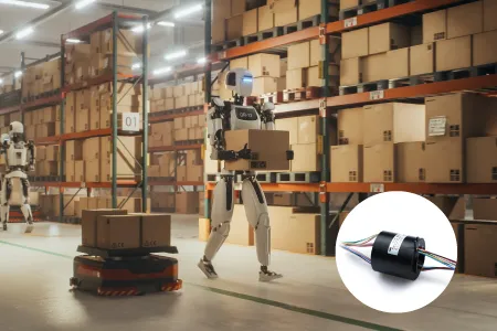 Slip Rings in Autonomous Mobile Robots (AMRs)