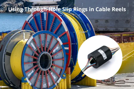 Using Through-Hole Slip Rings in Cable Reels